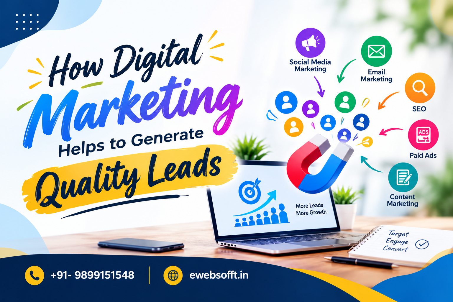 How Digital Marketing Helps to Generate Quality Leads